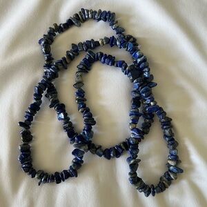 Blue Stone Beaded Necklace